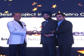 Hero Realty won Best Project in Non Metro City at Realty India Awards 2017